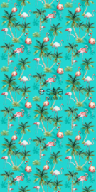 Esta Home Cabana Wallpaper XXL Flamingos 158609