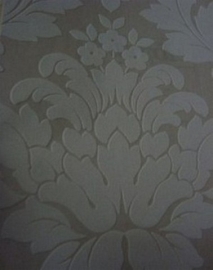 barok 3d behang vlies wit creme 126