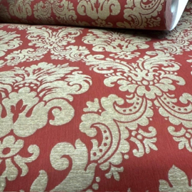 Cafe kroegen behang goud rood xx11