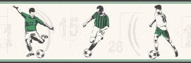 VOETBAL behangrand - Dutch Carousel DLB50091 VOLETBAL