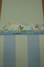 minnie en mickey mouse behangrand 151