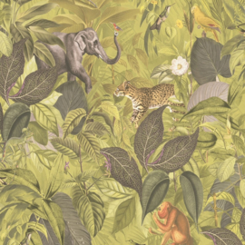 Exotische Dieren, Tropische Sferen Jungle behang 38724-2