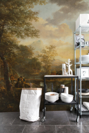 Dutch Wallcoverings Painted Memories Mural Italian Landscape 8022