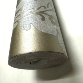 Goud glitter barok behang vlies klassiek
