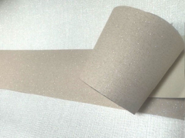 glitter behangrand beige smalle strook