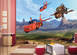 AG Design Fotobehang Disney Cars Flying FTD2206