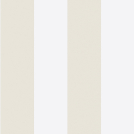 Beige creme strepen vlies behang 40791