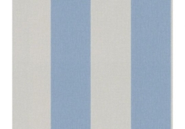 Blauw Strepen  vlies Beige, Blauw x2