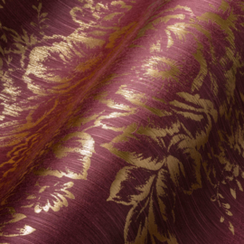 Bloemen goud rood 30657-6