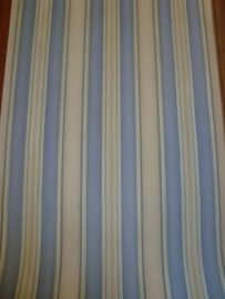 strepen blauw  behang 457018