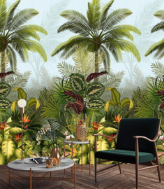 Dutch Wallcoverings Jungle Fever Wall Panel Branca JF6001