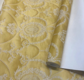 Rasch 570847 Elegance & Tradition VIII – Barok Goud Satijn Behang Klassiek