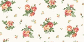 Norwall English Florals bloemen behang G34313