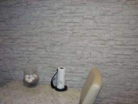 grijs steen natuursteen trendy vlies behang 15