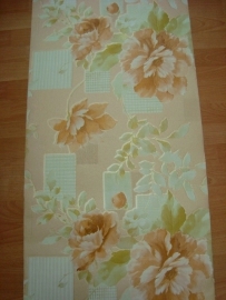 goudbruin glim bloemen vinyl behang 11