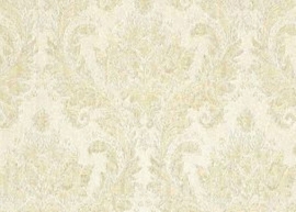 320185 beige barok bloemen klassiek behang