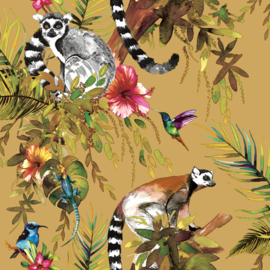 Dutch Wallcoverings Imaginarium II behang Lemur 13050