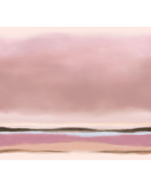 Eijffinger Twist Wallpower Abstract Sunset Misty Pink 318070