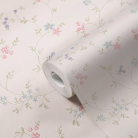 landhuis stijl bloemen behang 39071-2