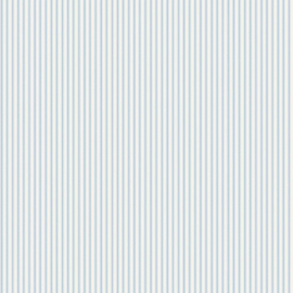 Noordwand Miniatures 3 G68740 Zachtblauw Vliesbehang – Fijne Streepjes Oudholland, Landelijk met Linnen Structuur