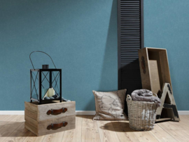blauw behang vlıes 36374-6