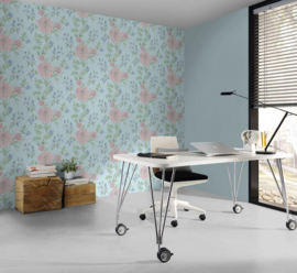 Bloemen behang Rasch 208511