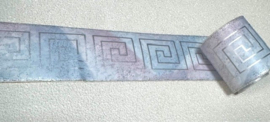 Griekse sleutel rand Versace Design retro the seventies ZELFKLEVEND