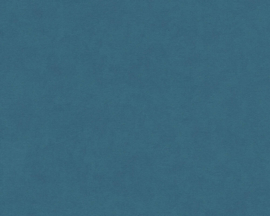 Blauw uni behang  pop style 37502-5