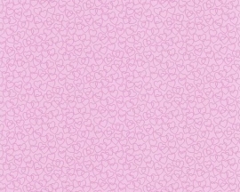 kinder behang roze effen modern behang 124