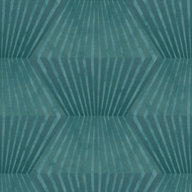 Retro behang groen 38204-1