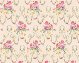 bloemen roosjes behang  xx59