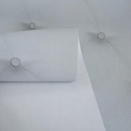 Rivièra Maison Chesterfield Behang 18373 – Grijs Linnen Structuur – Vliesbehang