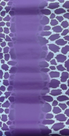 Paars vliesbehang dierenprint panter 79125