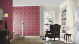Rood klassiek behang barok  532135