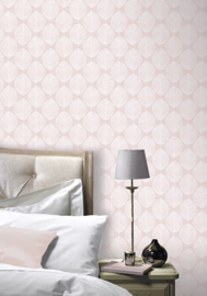 SCANDI LEAF PINK RETRO BEHANG 908200