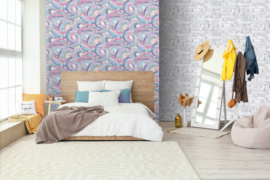 Dutch Wallcoverings Pop behang Graffiti M45406