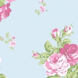 Norwall English Florals bloemen behang G34314