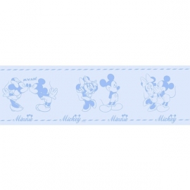 MICKEY MINNIE BEHANGRAND BLAUW 3506-3