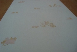 kinder behang roze bruin beertjes beren behang 05