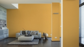 938075 oranje modern effen behang