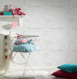 AS Creation Little Stars Babysmile behangrand 35848-2