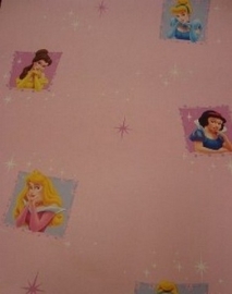 disney behang roze prinsessen prensessen 101