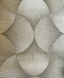 goud vliesbehang retro Modern