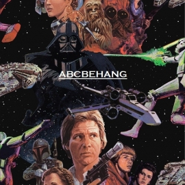 STAR WARS  STOER JONGENS BEHANG XX86X