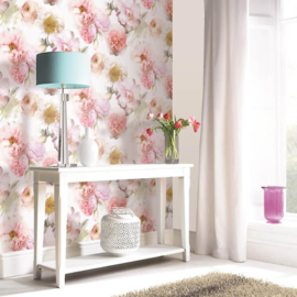 Bloemen Glitter Behang  Arthouse xxxx3