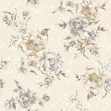 Engelse bloemen behang  98862