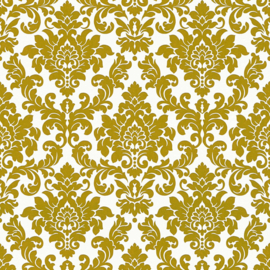 Goud wit Barok behang 36089-2