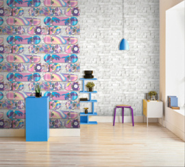 Dutch Wallcoverings Pop behang Skateboard M47803