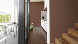 bruin vlies behang 93966-5
