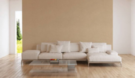 TEXTIELLOOK BEHANG | Metallic Linnenstructuur - beige creme - A.S. Création My Home My Spa 38694-5